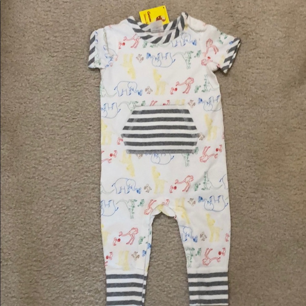Baby boy onesie Curious George